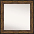 34" x 34" Non-Beveled Ballroom Bronze Wall Mirror - Amanti Art