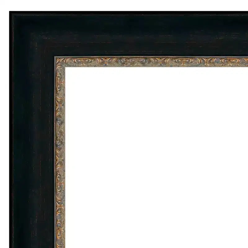 21" x 55" Non-Beveled Paragon Bronze Full Length on The Door Mirror - Amanti Art: Polystyrene Frame, Includes Mounting Hardware