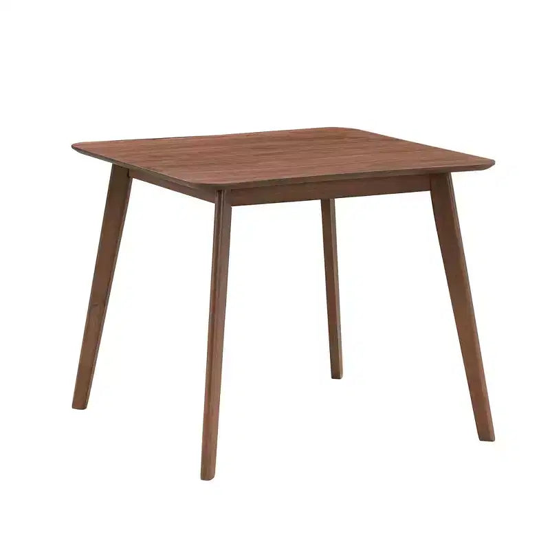 Table à manger carrée en bois pour 4 personnes - Table de cuisine - Table de salle à manger pour salle à manger, restaurant, salon