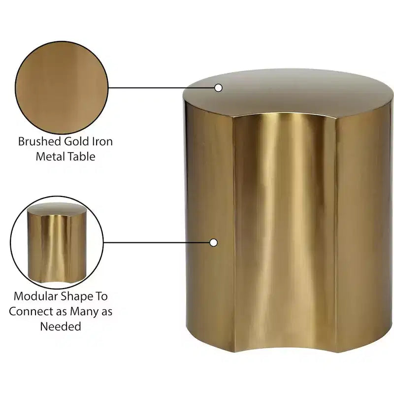 Table d'appoint irrégulière