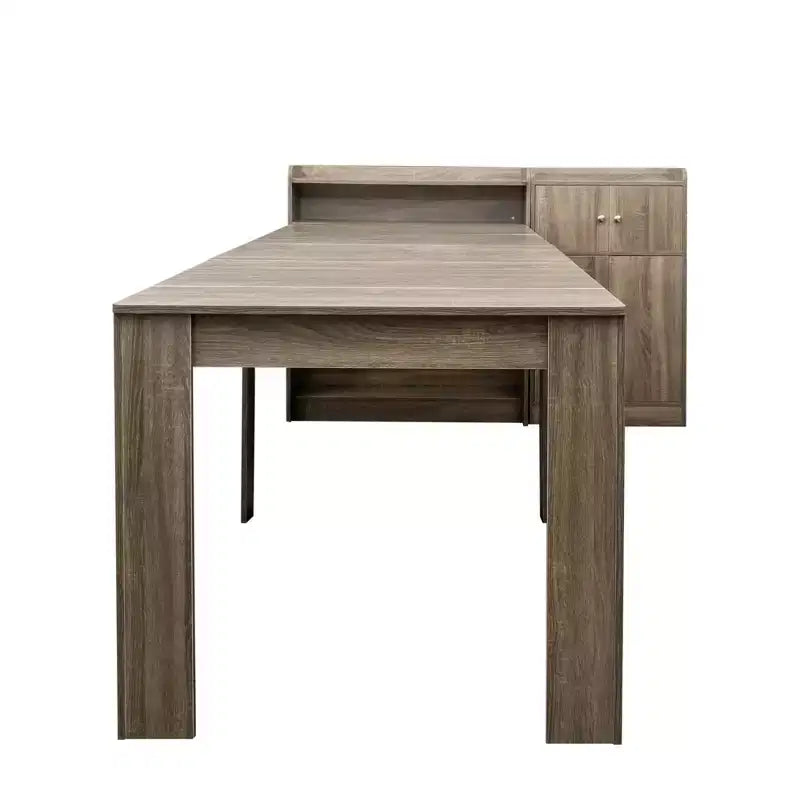 Meuble de rangement de cuisine, buffet autoportant avec portes pour salle à manger, salon, salle de bain