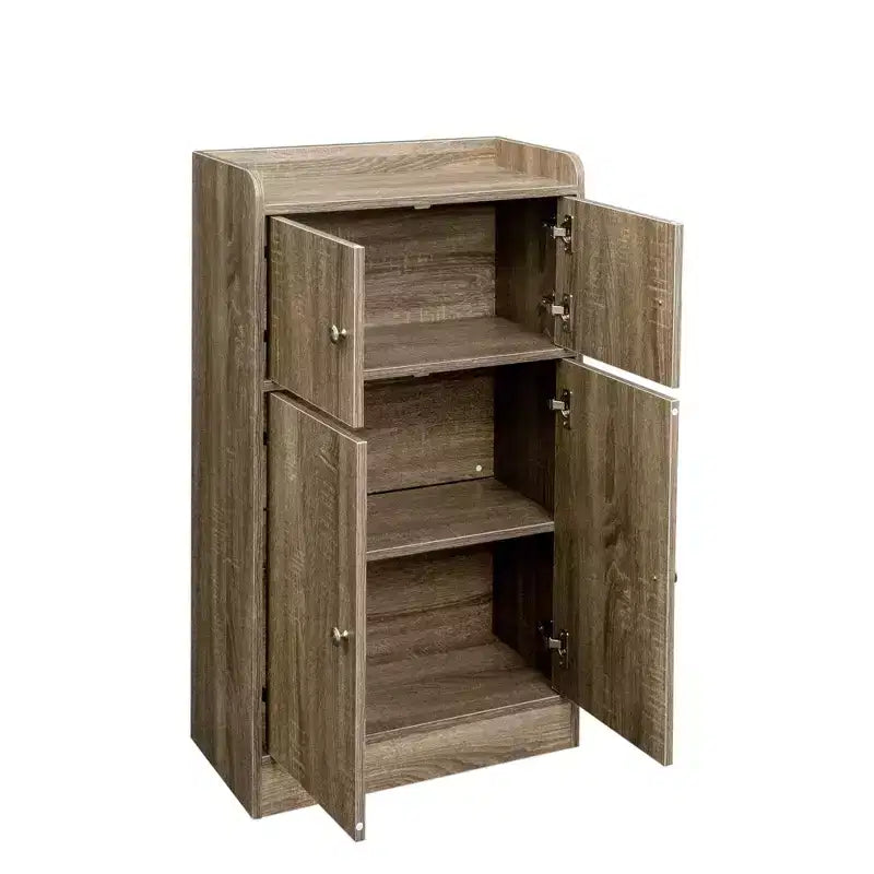 Meuble de rangement de cuisine, buffet autoportant avec portes pour salle à manger, salon, salle de bain
