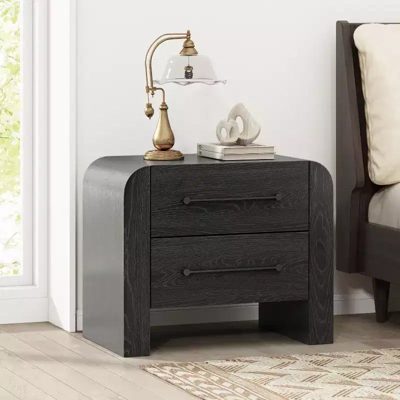 Christopher Knight Home Arleston 28.50 Modern Nightstand with 2 Drawers