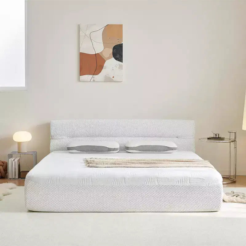 GDFStudio Christelle Contemporary Upholstered Mattress Bed
