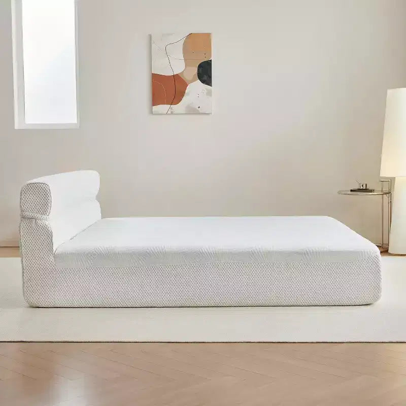 Lit matelassé contemporain