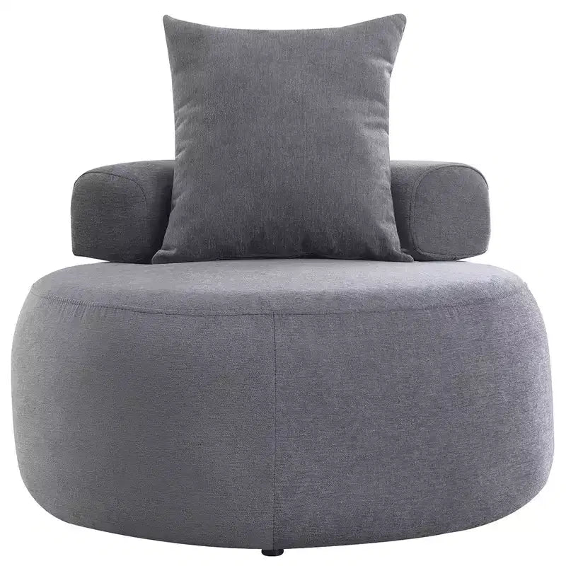 32 Canapé Moderne Rond, Fauteuil Loungue Simple Rembourré Convertibles