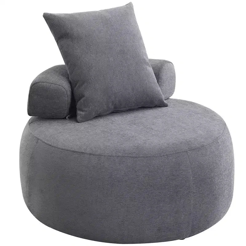 32 Canapé Moderne Rond, Fauteuil Loungue Simple Rembourré Convertibles