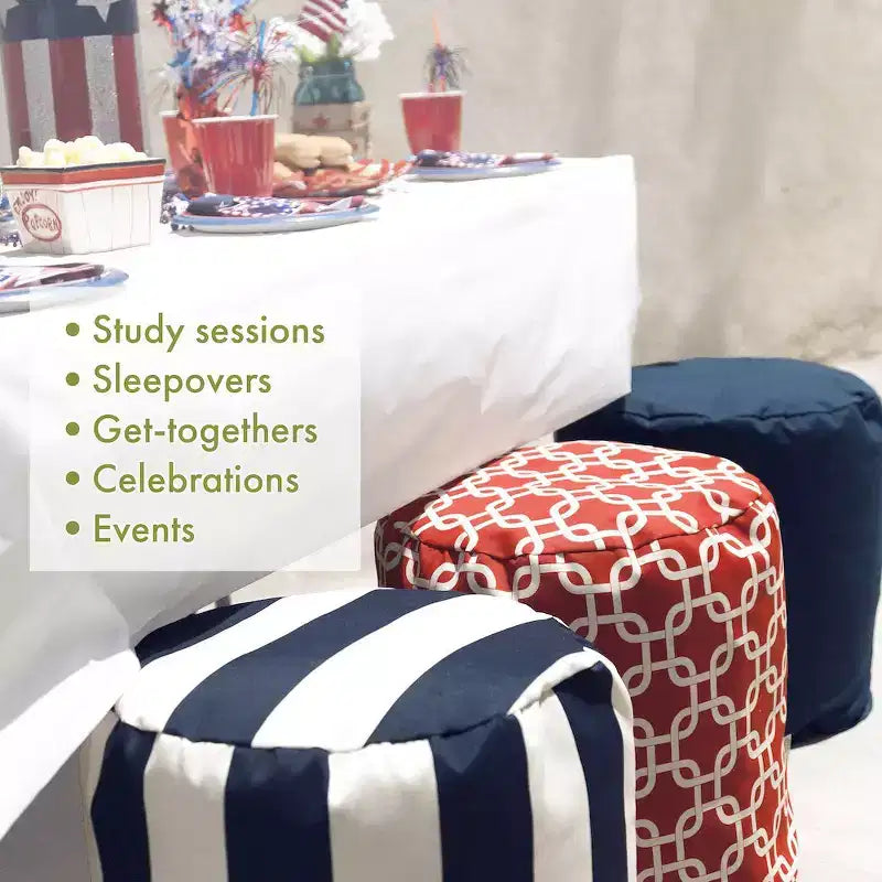 Majestic Home Goods,Pouf Villa