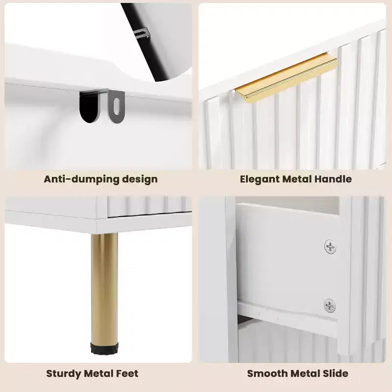 Commode à 6 tiroirs, commode de chambre moderne en bois avec tiroirs de rangement, meuble TV de style ferme pour salon, chambre à coucher, couloir