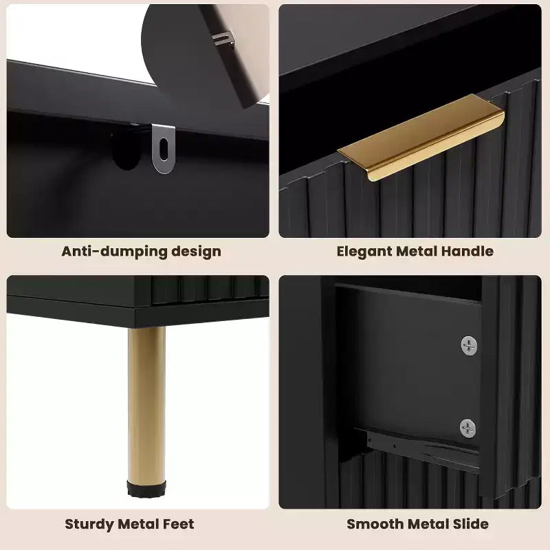 Commode à 6 tiroirs, commode de chambre moderne en bois avec tiroirs de rangement, meuble TV de style ferme pour salon, chambre à coucher, couloir