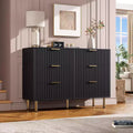 6-Drawer Dresser, Modern Wooden Bedroom Chest of Drawers With Storage Drawers, Farmhouse Style TV Stand for Living Room, Bedroom, Hallway