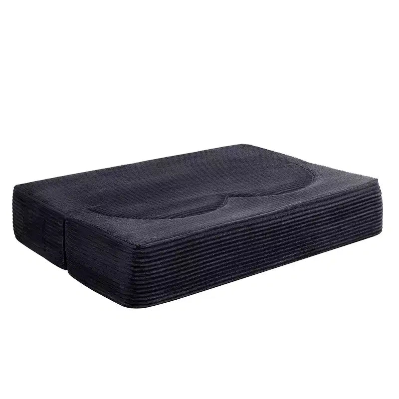 GDFStudio Kian 79 Modern Folding Boneless Corduroy Upholstered Sofa Bed