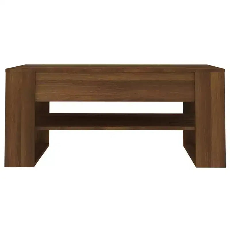 vidaXL Coffee Table White Engineered Wood Medium Coffee Table