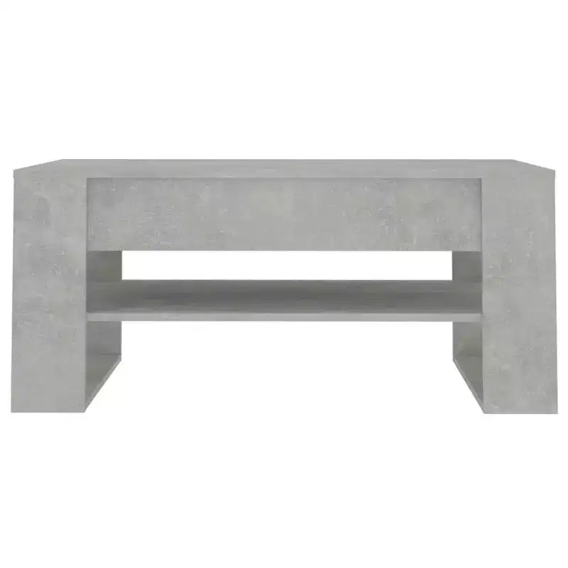 vidaXL Coffee Table White Engineered Wood Medium Coffee Table