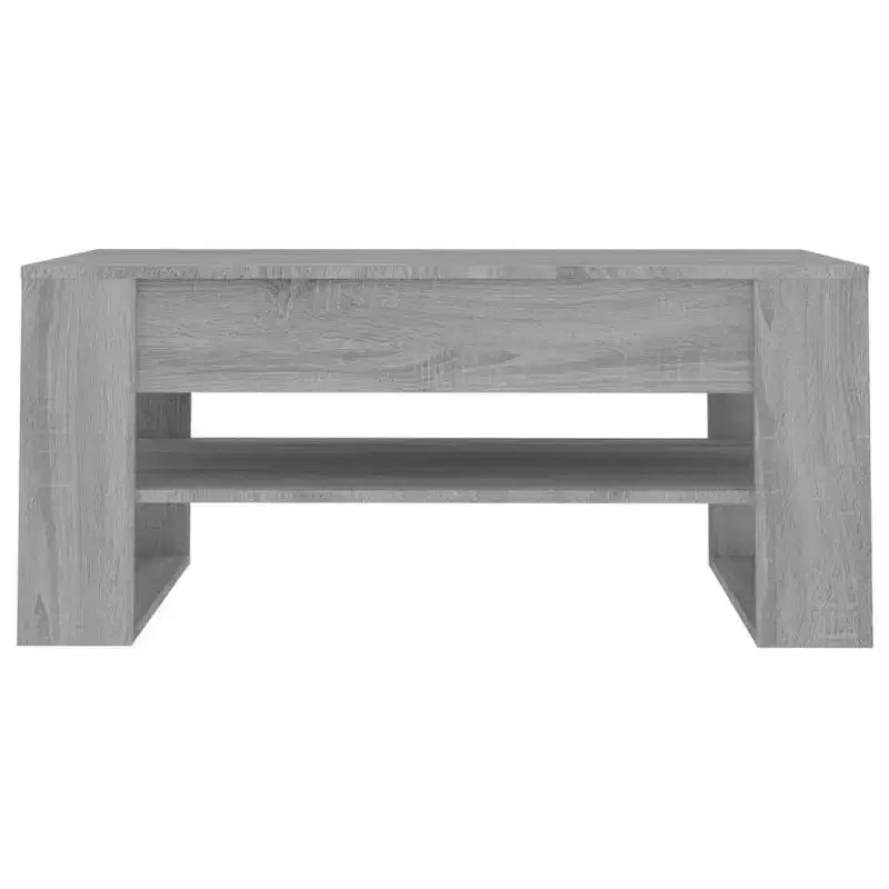 vidaXL Coffee Table White Engineered Wood Medium Coffee Table