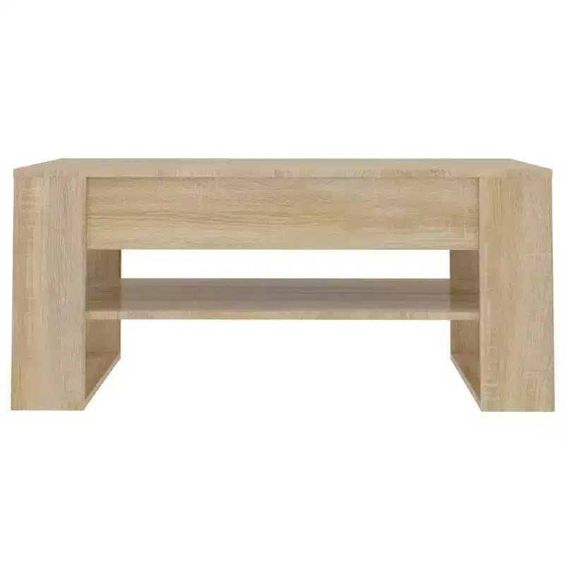 vidaXL Coffee Table White Engineered Wood Medium Coffee Table