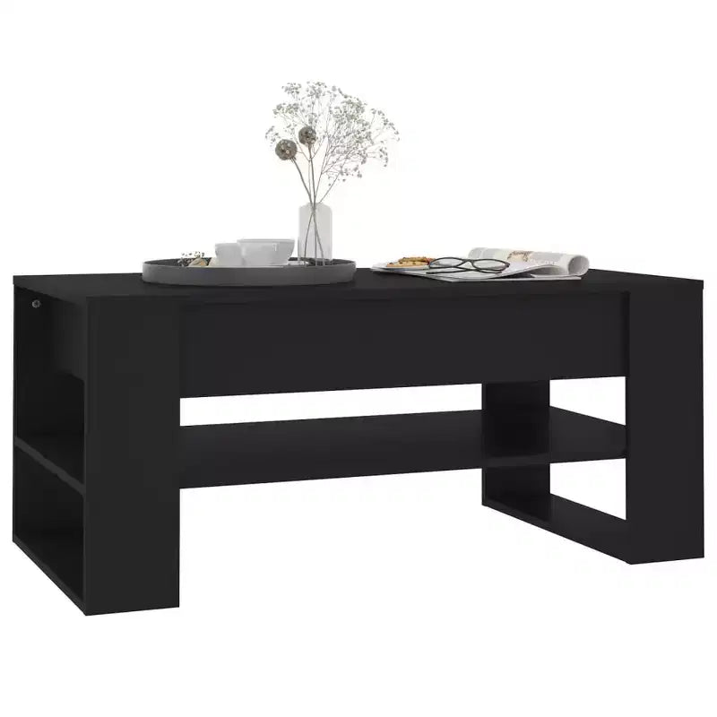 vidaXL Coffee Table White Engineered Wood Medium Coffee Table