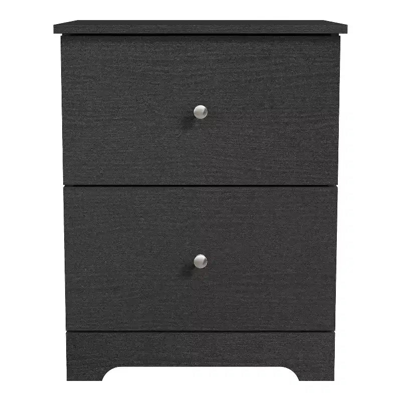 Galano Modern 2-Drawer Nightstand 18.7 W  15.7 D  23.7 H