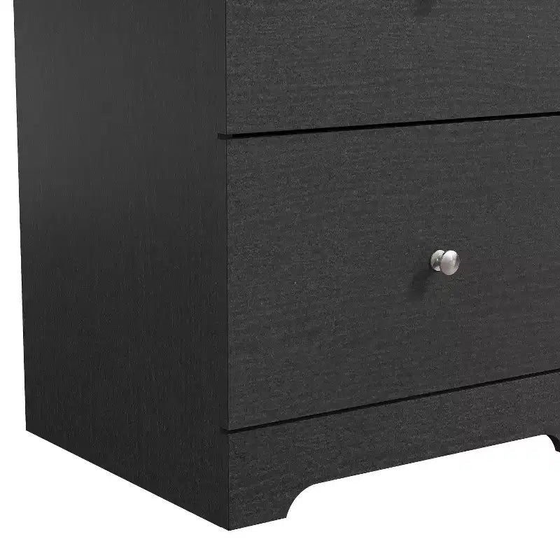 Galano Modern 2-Drawer Nightstand 18.7 W  15.7 D  23.7 H