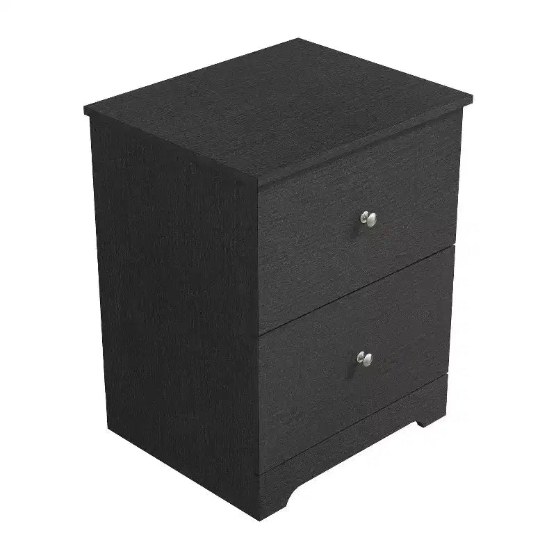 Galano Modern 2-Drawer Nightstand 18.7 W  15.7 D  23.7 H