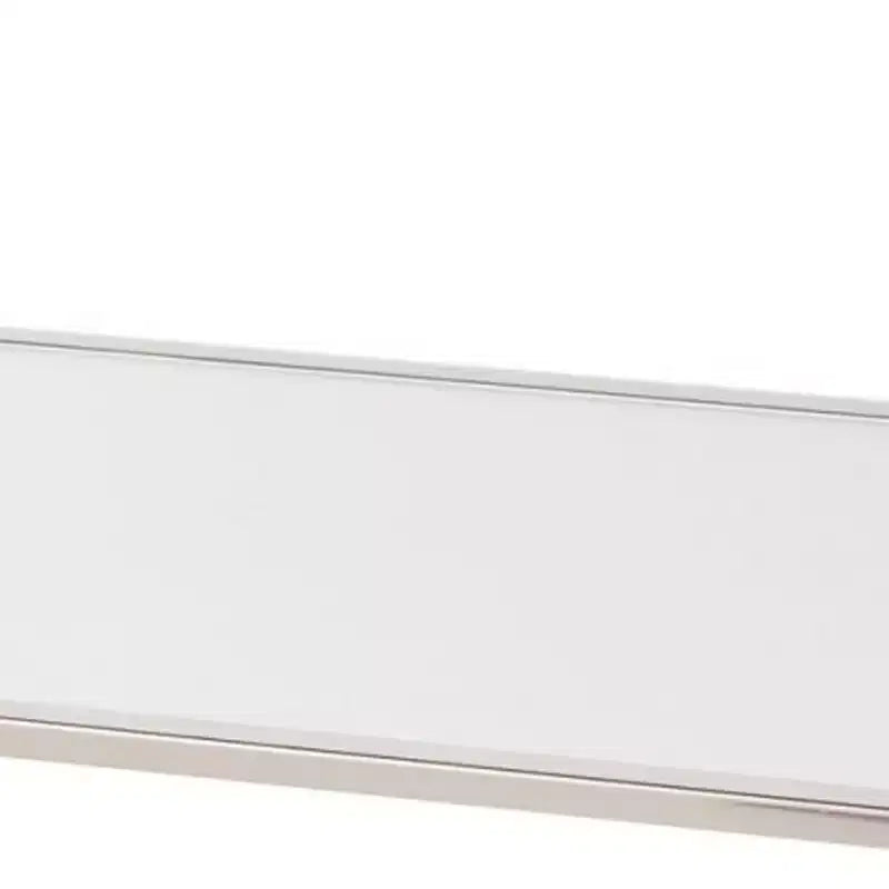 HomeRoots 43 Silver Mirrored And Metal Rectangular Mirrored Coffee Table