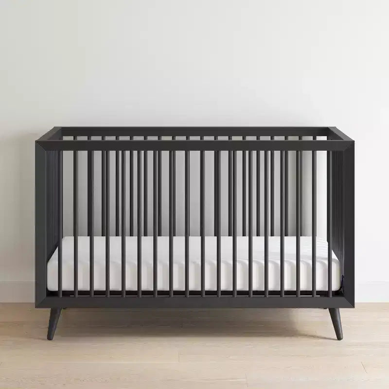Child Craft Cranbrook 4-in-1 Convertible Crib, Converts to Day Bed, Toddler & Full Size Bed, 3 Mattress Positions, Baby Safe Finish