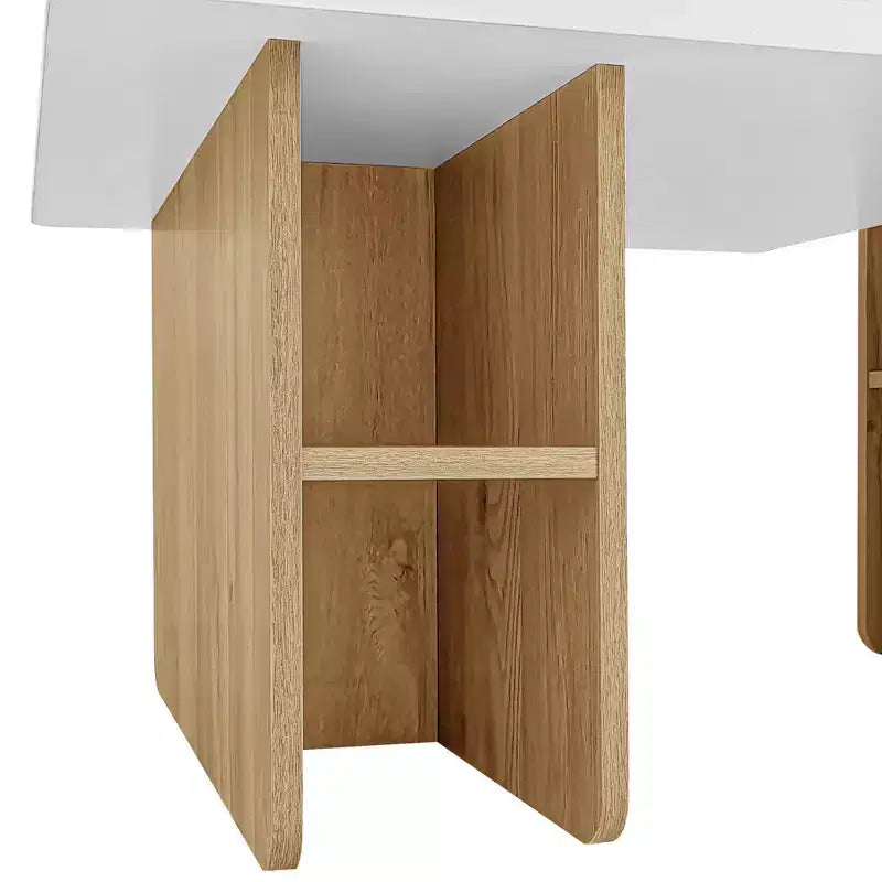 TUYOHW Nesting Coffee Table for Living Room,Farmhouse Accent Table,Wooden Cocktail Table with Storage,100lbs(Middle)/40lbs(Edge) Capacity