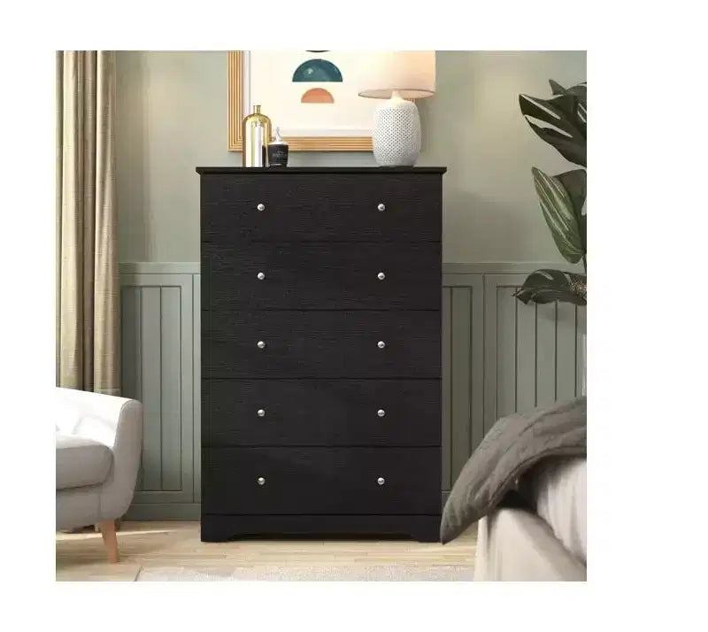 Galano 5-Drawer Dresser with Interlock Safety 31.3 W  15.6 D  47.2 H