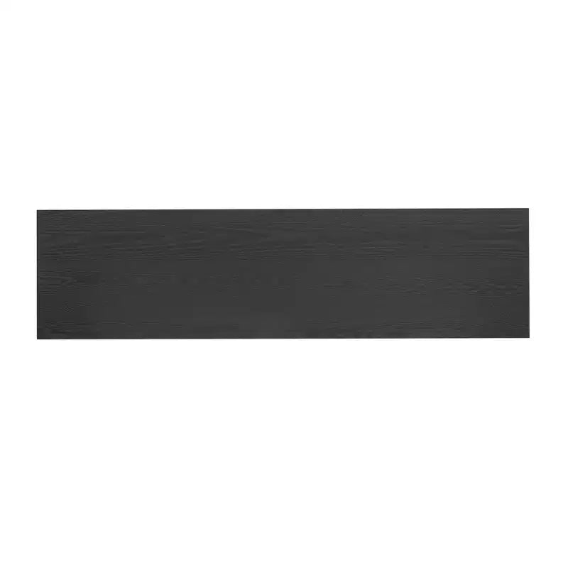 Okak Modern Console Table with Bottom Shelf,Entryway Table with Curved Design & Ash Veneer,Foyer Tables for Entryway,Living Room