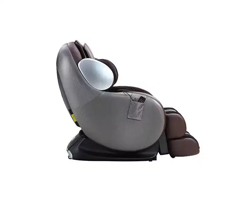 57" Pacari PU Massage Power Recliner Chair Chocolate - Acme Furniture: Luxury Faux Leather, USB Port, Metal Frame