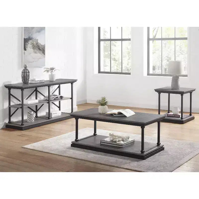 3pc Tullymore Coffee Table Set - miBasics