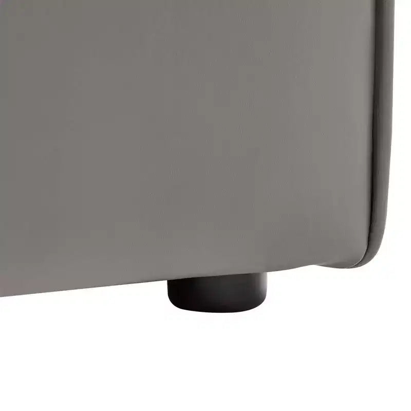 Mingle Vegan Leather Armless Chair - Modway
