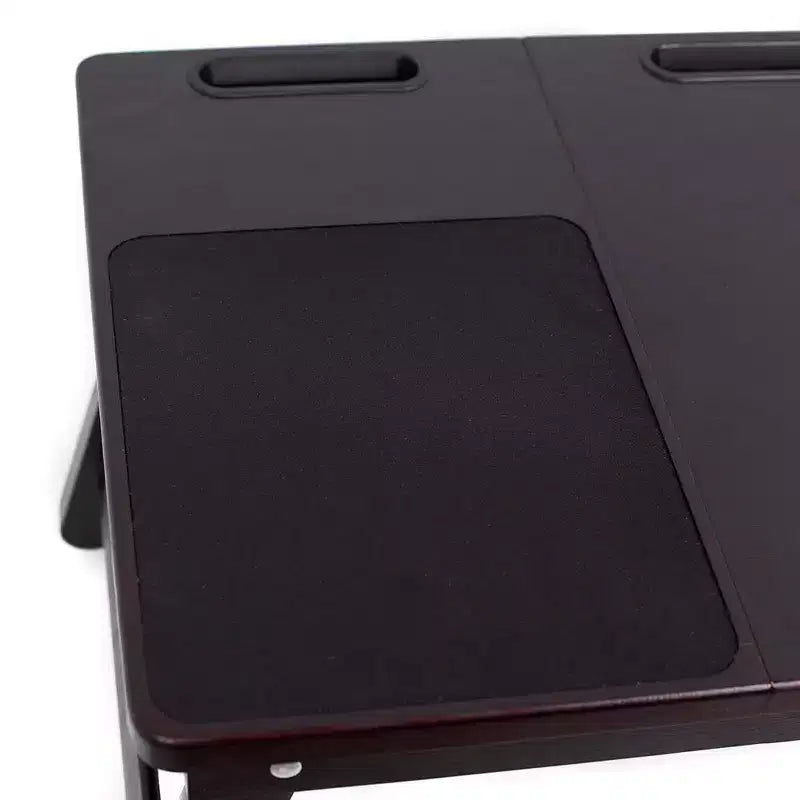 Sofia + Sam Multi-tasking Laptop Bed Tray - Left Handed - Walnut