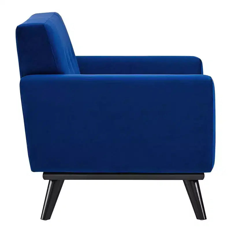Engage Performance Velvet Armchair - Modway