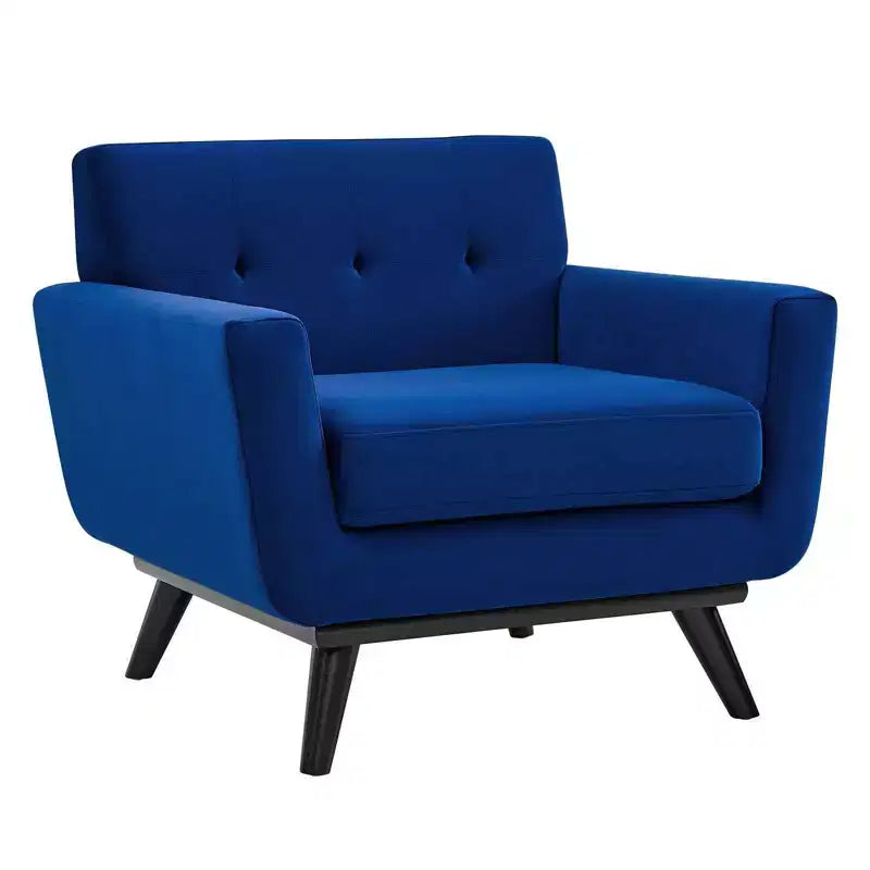 Engage Performance Velvet Armchair - Modway