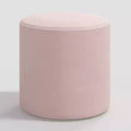 Pouf rond en velours