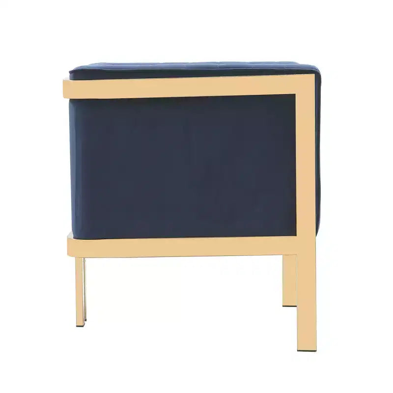 Lot de 2 fauteuils d'appoint en velours