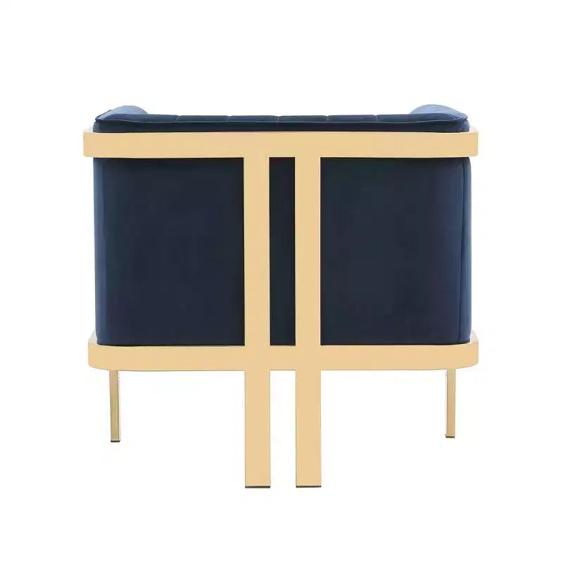 Lot de 2 fauteuils d'appoint en velours