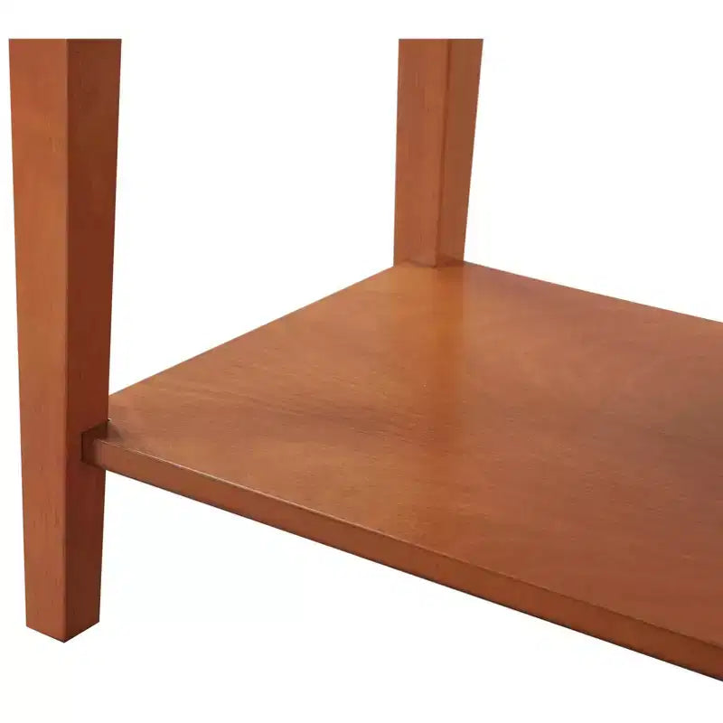 Table de chevet à 2 tiroirs (71,12 cm H x 55,88 cm L x 40,64 cm P)