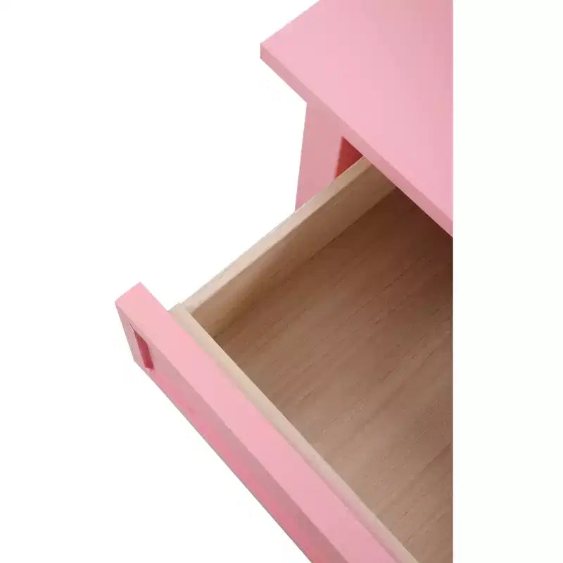 Table de chevet à 2 tiroirs (71,12 cm H x 55,88 cm L x 40,64 cm P)