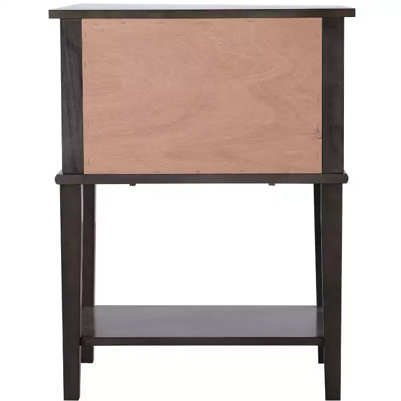 Table de chevet à 2 tiroirs (71,12 cm H x 55,88 cm L x 40,64 cm P)