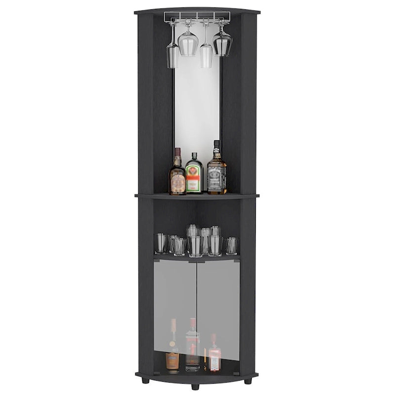 Chicago Corner Bar Cabinet