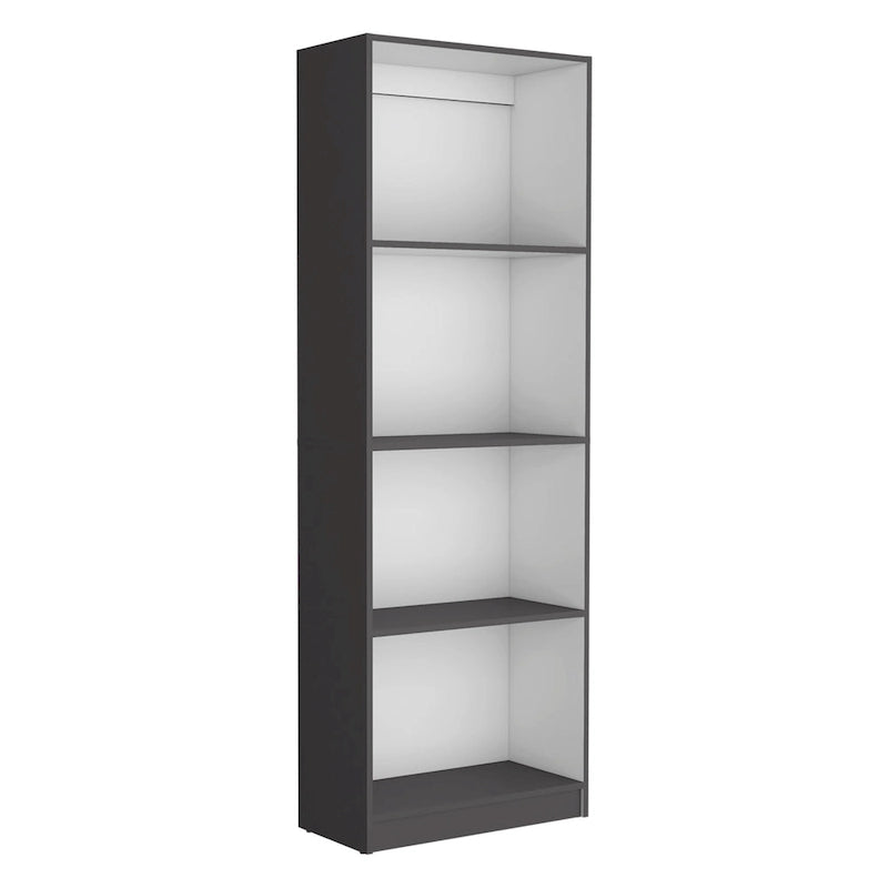 Kenyon 3pc Bookcase set 74 Wide 4-Shelf Double Cabinet