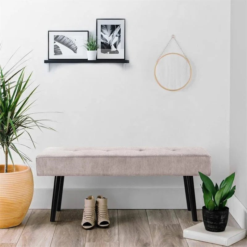 Entryway Bench - 39.4D x 13.8W x 16.5H