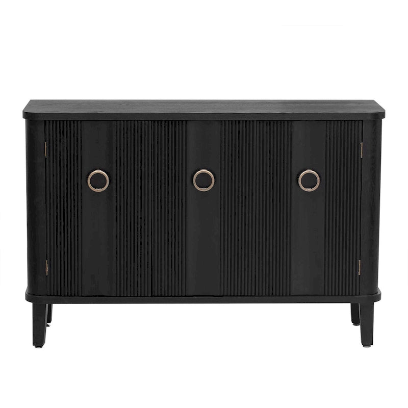 Fraxinus Mandschuric Cabinet with Three fir Doors