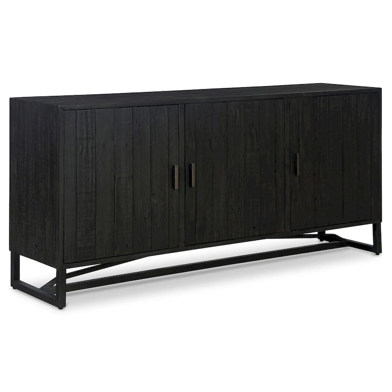 Macari Sarai 3-door Metal Base Sideboard