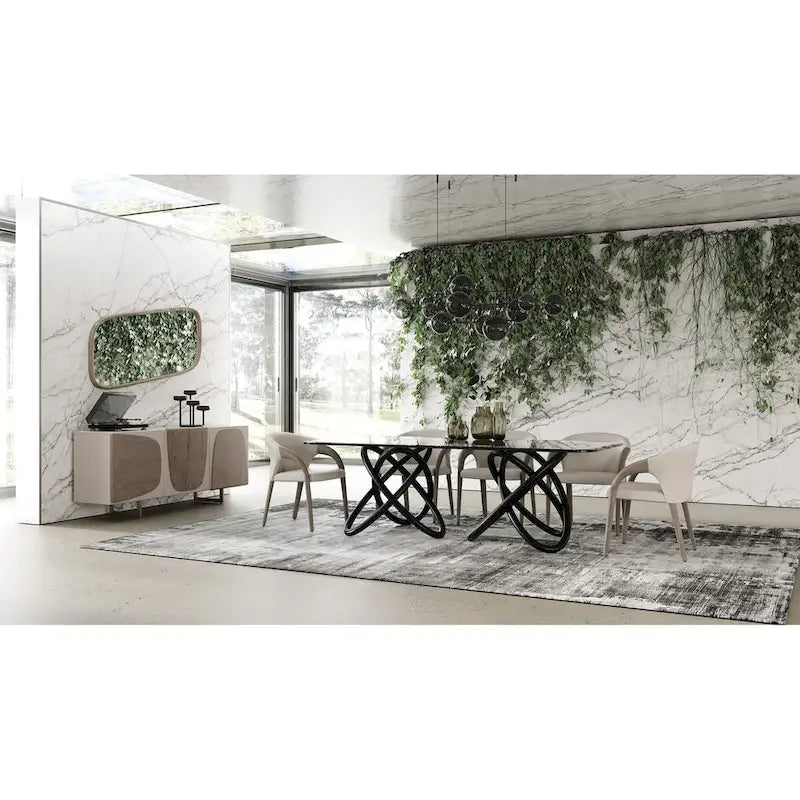 Modrest Wynetta Modern Grey Ash Buffet