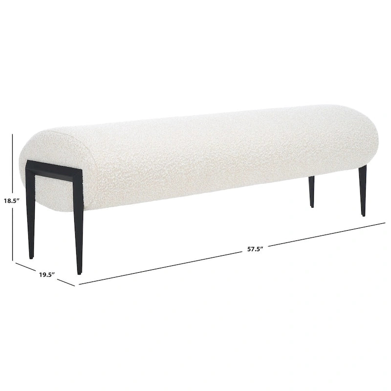 SAFAVIEH Home Stacia Bench - 57Wx19Dx19H